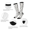 thumbnail image 6 of Daiia Sports Socks Funny Chicken Printed Novelty Crew Socks for Men Women Knee High Socks Cotton Socks Soft & Breathable Support Unisex Socks, 6 of 9