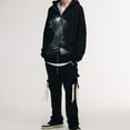 thumbnail image 4 of Niepce Inc Zip Up Streetwear Hoodie Men Graphic Sweatshirts Coat, 4 of 10