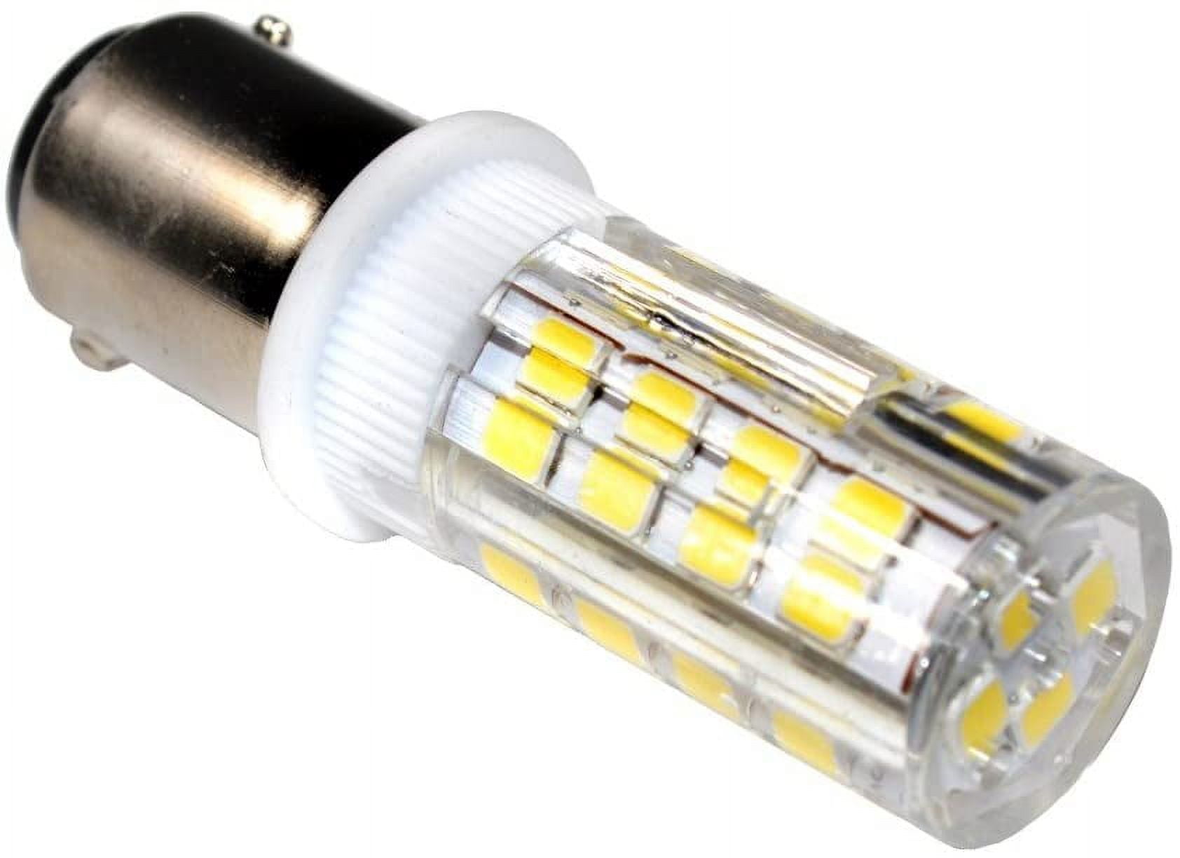 HQRP 2-Pack Sewing Machine LED Light Bulb for Kenmore (Sears) 385.11101 385.12102 385.12514 385.12714 385.15510