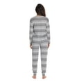 thumbnail image 3 of #FollowMe Womens Hacci Pajama Pant Set  Warm, Comfy Sleepwear, 3 of 3