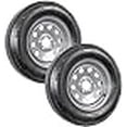 thumbnail image 3 of eCustomrim 2-Pack Radial Trailer Tire On Rim ST205/75R15 Load Range D Load 5 Lug on 5 Inch Silver Modular - 6 Year Warranty w/Free Roadside, 3 of 4