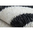 thumbnail image 4 of Carpet Twin 22990 Frame, Cotton, Double-sided, Ecological Fringes - Black / Cream, 4 of 5