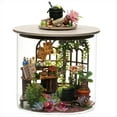 thumbnail image 1 of Kits de RincóN de , Casa de MuñEcas de Madera, Kit de Casa en Miniatura de Rompecabezas 3D para Coleccionistas, CabañA de Bricolaje Magic Garden, 1 of 5