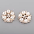 thumbnail image 4 of 10 Pieces Embellishments Brooches Collar Pin Corsage Bouquet DIY Craft , Gold, 4 of 10