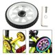 thumbnail image 4 of Bicicleta plegable Rueda fácil Bicicleta Rodamiento Rueda Trasero Triángulo Estante Modificado Reajuste Plata kusrkot bicicleta plegable ruedas fáciles, 4 of 8