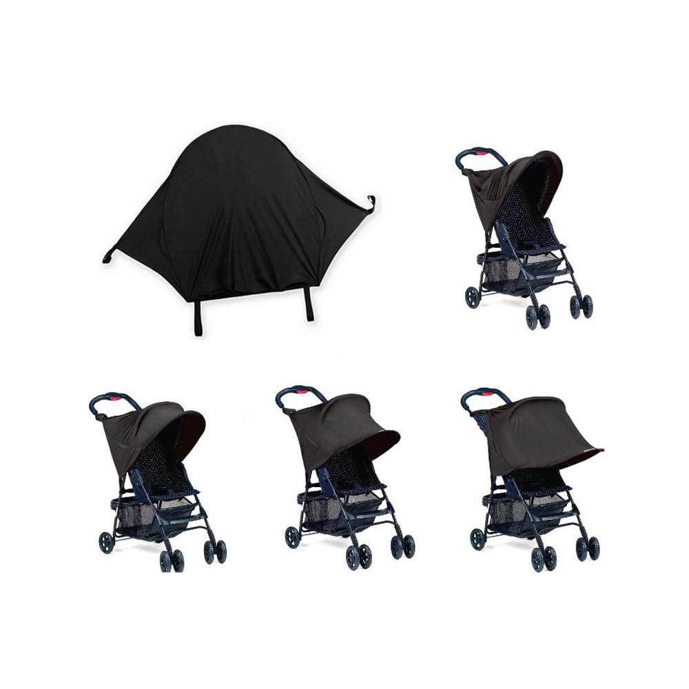 Baby Stroller Sunshield Sun Shade Protection Hood Canopy Stroller Top Cover 