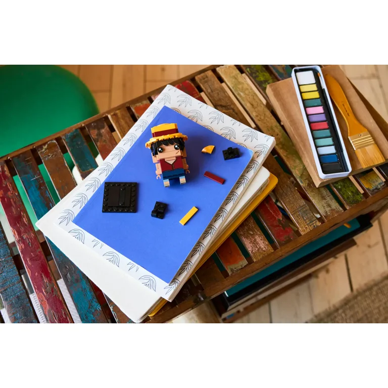 LEGO Brickheadz 40799 Monkey D. Luffy 136pcs - Walmart.com
