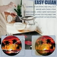 thumbnail image 3 of Gas Stove Burner Cover,Electric Stove Top Protector,Easy to Clean,Tropical Beach Sunset with Palm Trees, 3 of 7