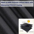 thumbnail image 4 of Housse de Chariot Roulant Imperméable pour Barbecue pour Weber Q1000 Q2000 Series, 4 of 4