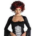 thumbnail image 2 of Occasions MR177284 Costumes pour Toutes les Perruque Wicked Widow Noir-Rouge, 2 of 3