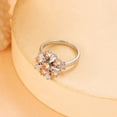 thumbnail image 3 of WIFKLSIIPG Rotatable Ring Classic Simple Ring Fashion Jewelry Light Feeling Design Ring Shiny Ring, 3 of 4