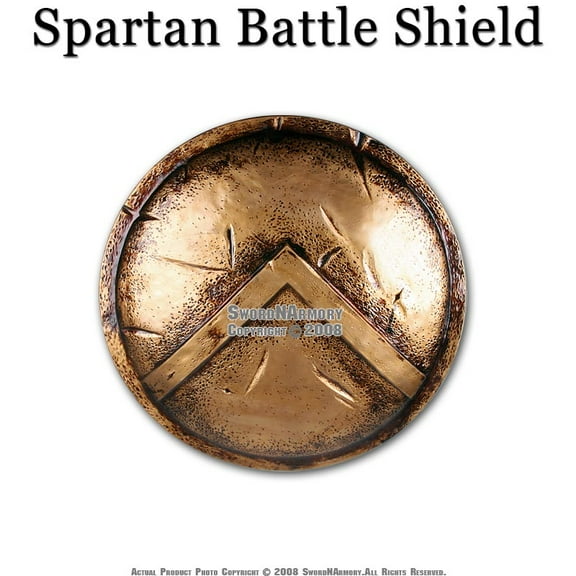 King Leonidas 300 Spartan Greek Battle Shield Replica Pro Costume 24" Diameter