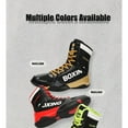 thumbnail image 3 of SKIUHS Men's High-Top Boxing Shoes - Bold Color Block, Non-Slip Boxing Glove-Inspired Sole & Ankle Support for Training & Matches, 3 of 8