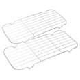 thumbnail image 1 of 2PCS Stainless Steel Wire Rack Cooking Rack Cooling Rack Baking Food Frying Rack Baking Cooling Racks Frying Food Cooling Rack Wire Rack Roasting Baking Rack, 1 of 8