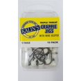 thumbnail image 2 of Kalin's Freshwater Triple Threat Soft Plastics Fishing Jig, White, 1/16 oz., 10ct, Lake, 2 of 8