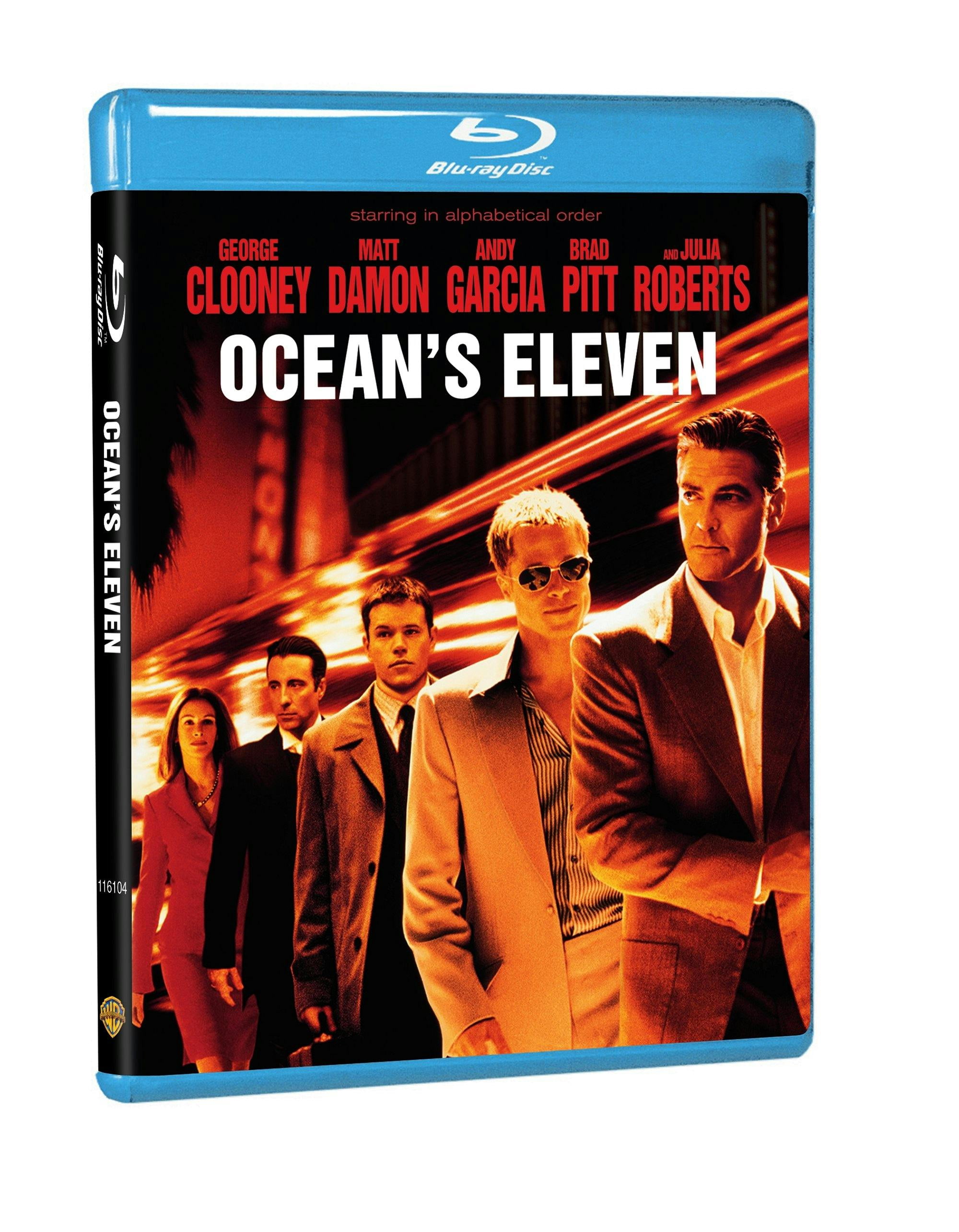 Warner Home Video - Ocean's Eleven [BLU-RAY] - Walmart.com