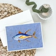 thumbnail image 2 of Tuna on Blue Greeting Cards and Envelopes Pack of 8, 2 of 2