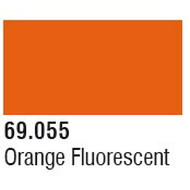 17ml Bouteille Orange Fluorescent Couleur Mecha