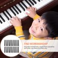 thumbnail image 3 of HOOWIFFY 36Pcs Piano Supplies Resin Black Keys Practical Design for Musical Instruments, 3 of 8
