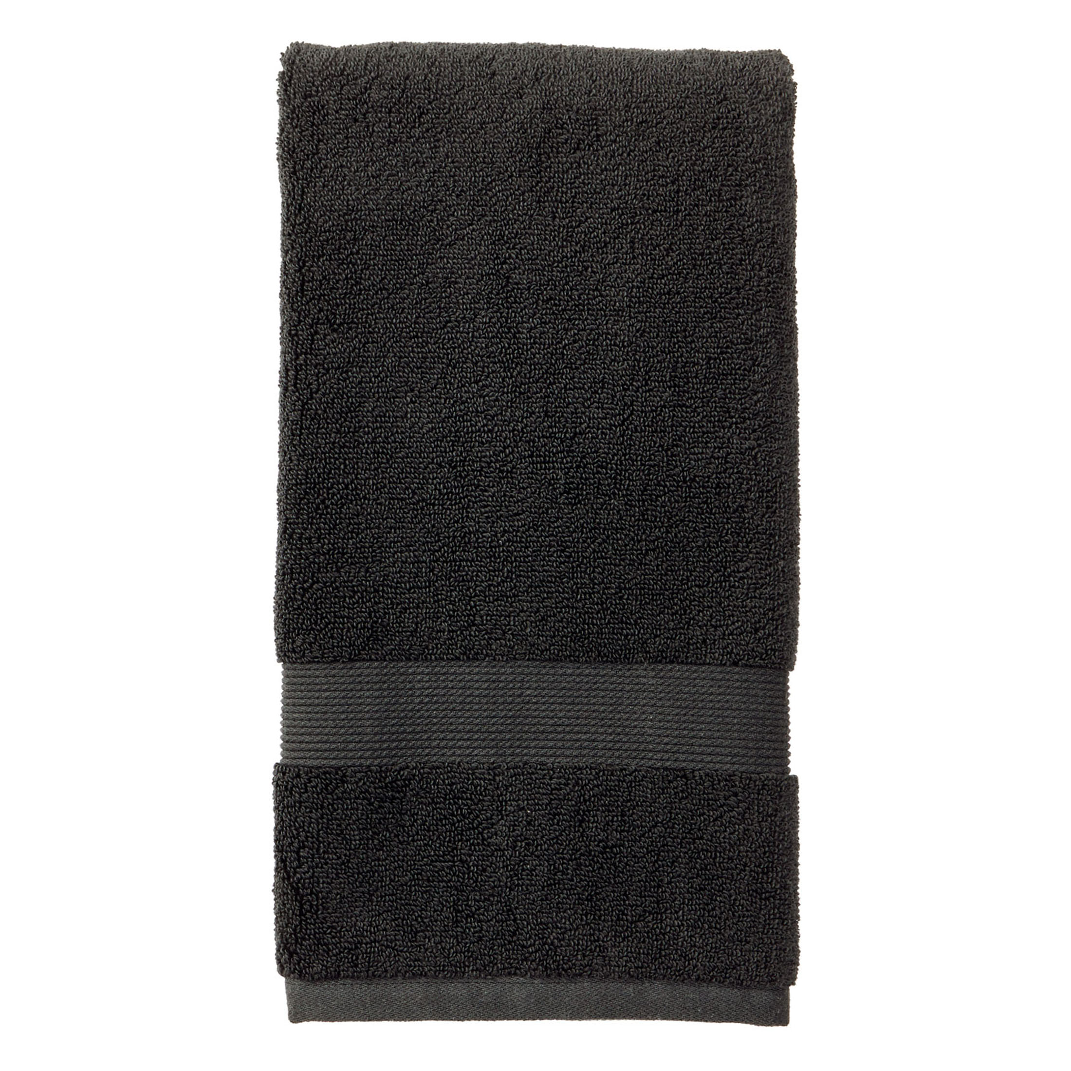 Better Homes & Gardens Signature Soft 6-Piece Towel Set, Black photo 7