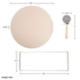 thumbnail image 6 of Classic Cuisine 15-Inch Pizza Stone with Pizza Cutter and Serving Rack, 6 of 6