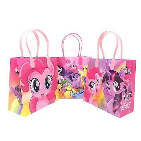First Birthday Loot Bags - 12PCS Hasbro My Little Pony Goodie Party Favor Gift Birthday Loot Bags