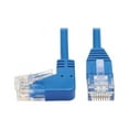 thumbnail image 4 of TRIPP LITE N204-S01-BL-LA LEFT-ANGLE CAT6 GIGABIT MOLDED SLIM UTP ETHERNET CABLE (RJ45 LEFT-ANGLE M TO RJ4, 4 of 5