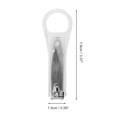 thumbnail image 4 of Unique Bargains 1 Pc Cute Box Nail Clipper for Women for Men Silver Tone, 4 of 6