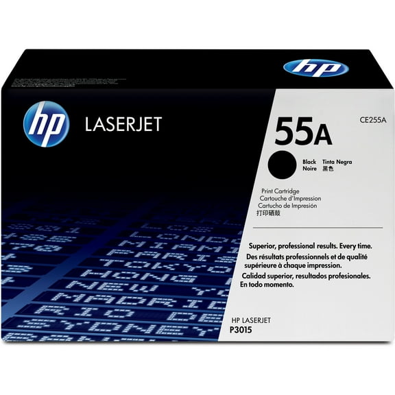 HP 55A (CE255A) Black Original LaserJet Toner Cartridge
