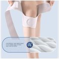 thumbnail image 5 of Rodillera Para Ligamento Cruzado Varillas Flexibles Abierta Neopreno-Pierna izquierda blanca, 5 of 5