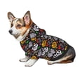 thumbnail image 7 of Zufioo Pumpkin And Flying Bat Print Pet Hooded Sweatshirt, Suitable for Small Dogs Pet Hoodie Clothes-Medium, 7 of 7