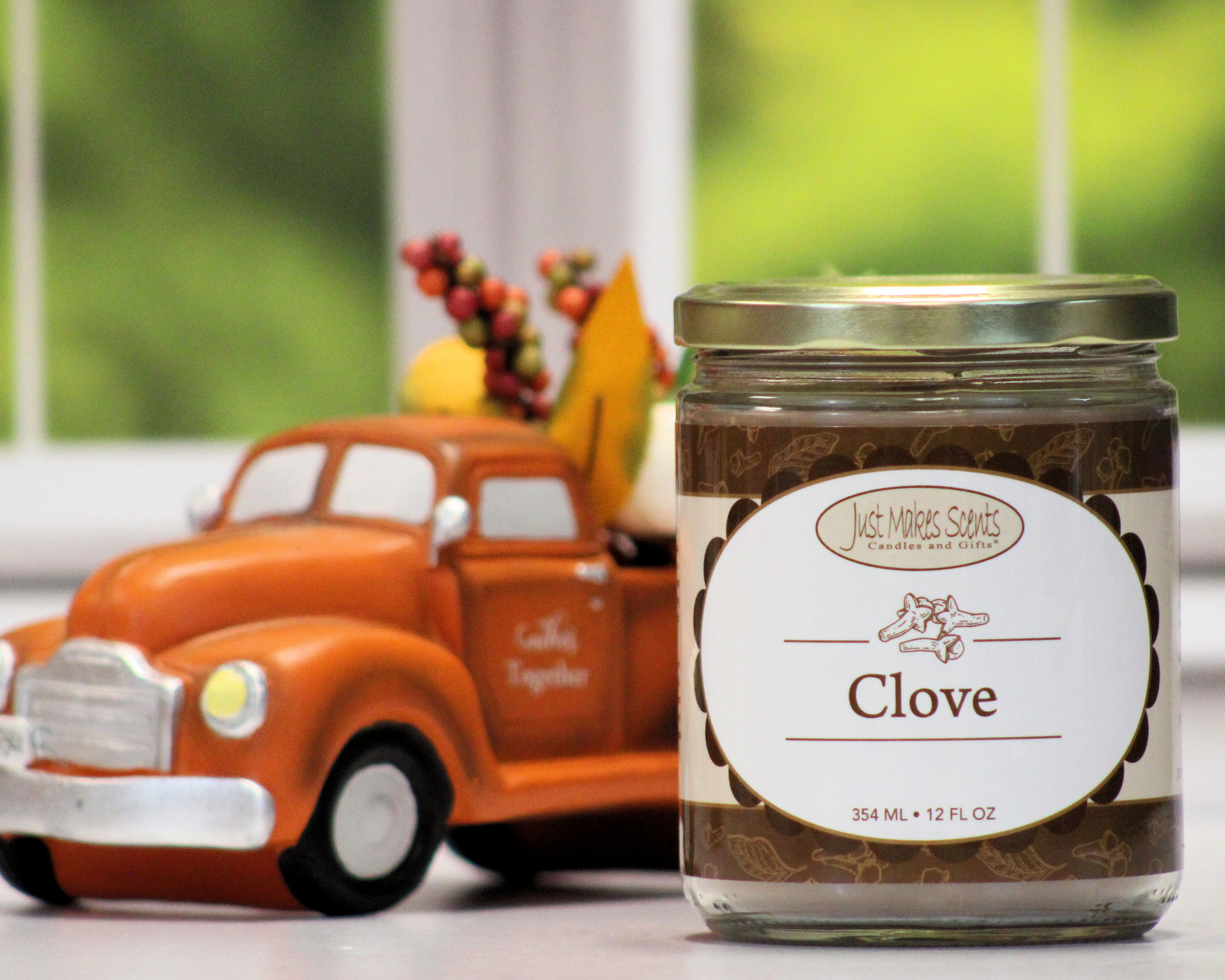 Clove Salsa Jar Candle 12oz -Just Makes Scents Candles & Gifts
