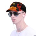 thumbnail image 4 of Disketp Halloween Pumpkin Print Trucker Hat Men Women - Mesh Baseball SnapBack Cap, 4 of 7