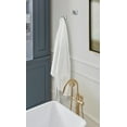thumbnail image 3 of Amerock Highland Ridge Polished Nickel Single Prong Robe Hook, 3 of 7