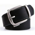thumbnail image 2 of Ratchet Belt for Men Leather Dress Belts with Automatic Buckle,1.5inch width, 2 of 4