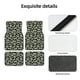 thumbnail image 4 of Fotbe Dollar Juego de 4 Tapetes para Auto con Estampado – Alfombrillas de Goma Reforzada, Diseño Antideslizante, Protección para Todo el Año – Vehículos, Autos, Camionetas y SUVs, 4 of 7