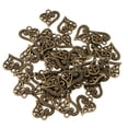 thumbnail image 4 of 40pcs Bricoje Artesanía Hecha a Mano Accesorios de Joyería de Aleación Vintage Corazón Colgantes Sunnimix Charm Heart Pendant, 4 of 8