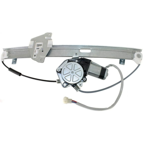 Window Regulator Compatible For 1999-2003 Mitsubishi Galant Front, Right Passenger Power With Motor