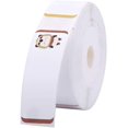 thumbnail image 1 of Label Paper Thermal Printing Paper Name Price Size Barcode Sticker Waterproof Tear Resistant 14x40mm 160sheets/roll Compatible with D11 Label Printer for Home Office Organization Supermarket T, 1 of 8