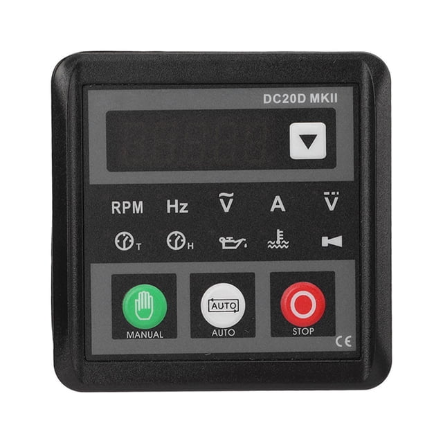 Accesorios industriales, controlador de grupo electrógeno DC20D, controlador de grupo electrógeno, controlador de generador de motor, artesanía superior