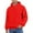 10# Red, variant on YDDIAN Mens Hoodies Quarter Zip Pullover Plus Size Loose Fit Drop Shoulder Sweatshirt Long Sleeve Fall Workout Y2k Hoodie Beige L