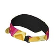 thumbnail image 3 of Disketp Red Ice Cream Sun Visors for Women Men Unisex Tennis Golf Visor Hat Adjustable Summer Hats Sport Outdoor Visor Hat UV Protection Cap, 3 of 8