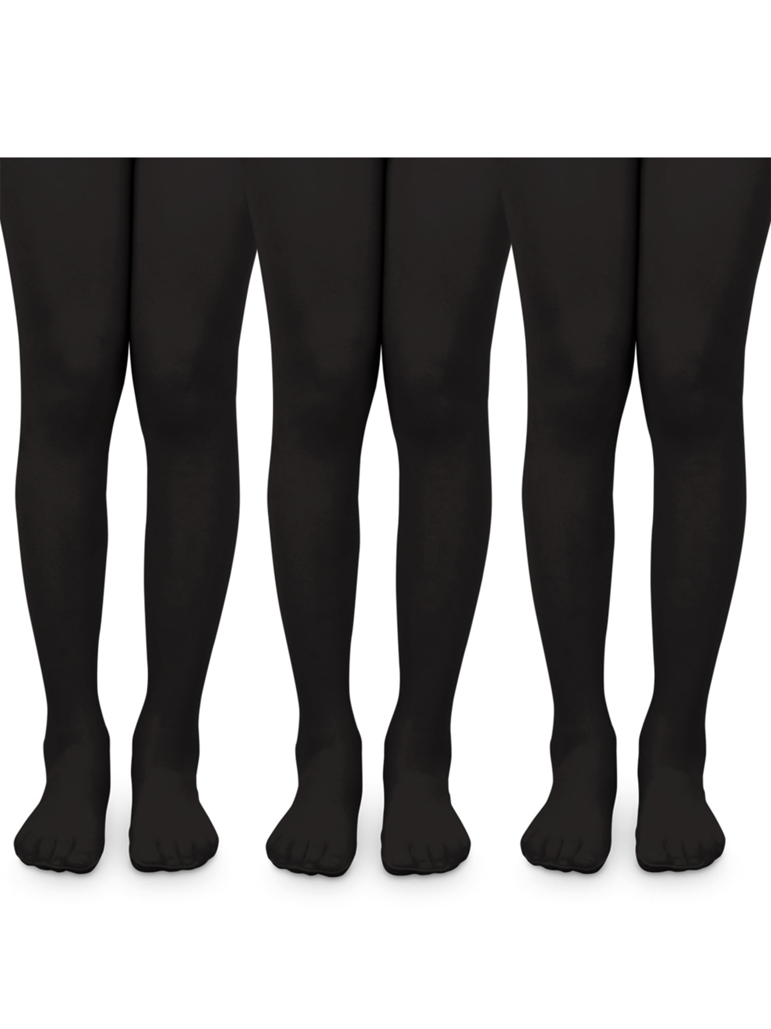 Pack of 3 Jefferies Socks Girls' Smooth Tights 