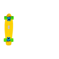 thumbnail image 4 of Mini Patineta Estilo Penny Malubero Tabla Skate Amarillo, 4 of 4