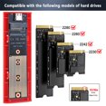 thumbnail image 2 of Caja SSD M.2 USB3.2 Gen2 para NVMe 2230/2242/2260/2280 M2 (protocolo Dual), 2 of 4