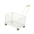 thumbnail image 5 of deevoka Rolling Storage Basket Carry on Organizer with Wheels for Books 53cmx36cmx34cm, 5 of 9