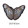 thumbnail image 2 of 24 parches de mariposas multicolores, mezcla aleatoria, surtidos, parches hechos a mano, para planchar o coser, bordados, para planchar, para ropa, jeans, bolsos, sombreros, zapatos, 2 of 5