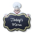 thumbnail image 5 of Accent Collection Polyresin Chef Menu Board Wall Decor 9 in, 24 cm, 5 of 5
