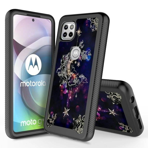 Motorola One 5g Ace Case Moto G 5g Case Rosebono Graphic Design Shockproof Impact Resistant Protective Full Body Rugged Clear Hybrid Bumper Case For Motorola One 5g Ace Wiccan Walmart Com