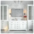 thumbnail image 2 of 36x30 Black Bathroom Mirror, Wall Mounted Rectangle Vanity Mirror, Beveled Edge Modern Metal Framed Mirror for Washroom, Farmhouse Decorative Mirror, 2 of 9